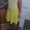 Платье желтое красивое р.44 гипюр стрейч, юбка полусолнце - Изображение #1, Объявление #41269