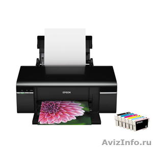 принтер Epson T50 с СНПЧ - Изображение #1, Объявление #426339