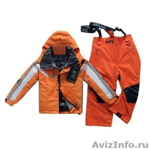 Горнолыжный костюм SPYDER яркий оранжевый для детей 5-9 лет - Изображение #1, Объявление #525821