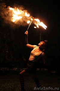 Огненное, пиротехническое и световое шоу от Театра огня "Ночное солнце" - Изображение #1, Объявление #755005